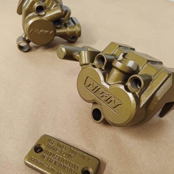 Vapor blasting pièce de moto Eure