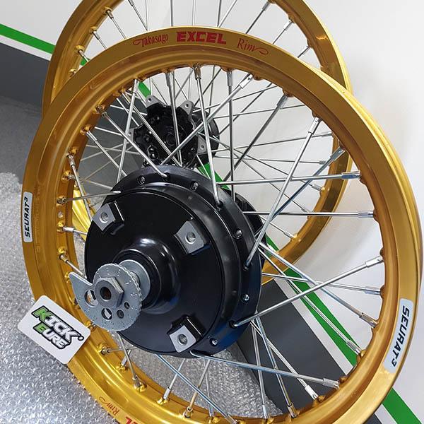 Vapor blasting pièce de moto Eure